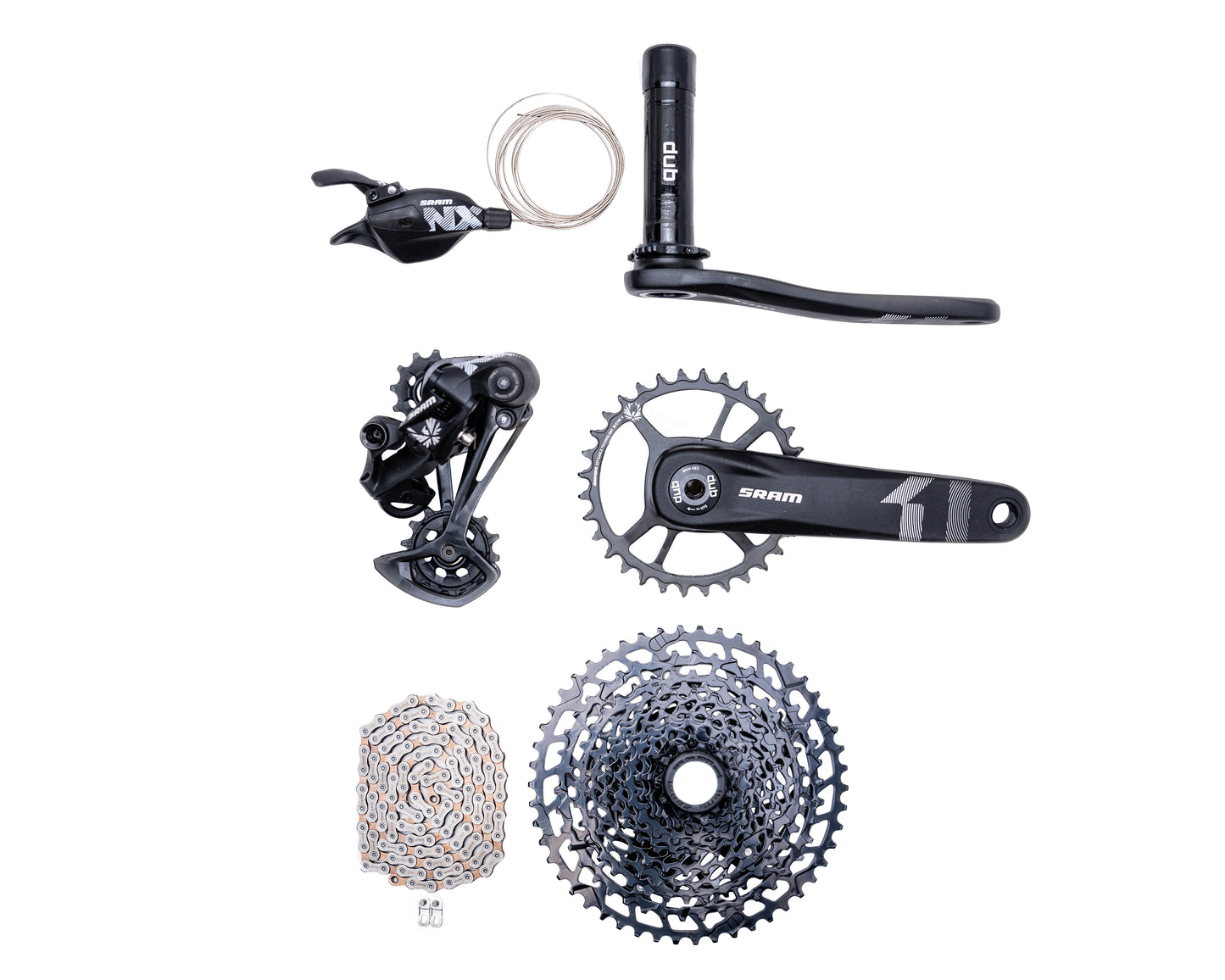 Open Box Sram Nx Groupset 12Sp 11 50T 32T Ring