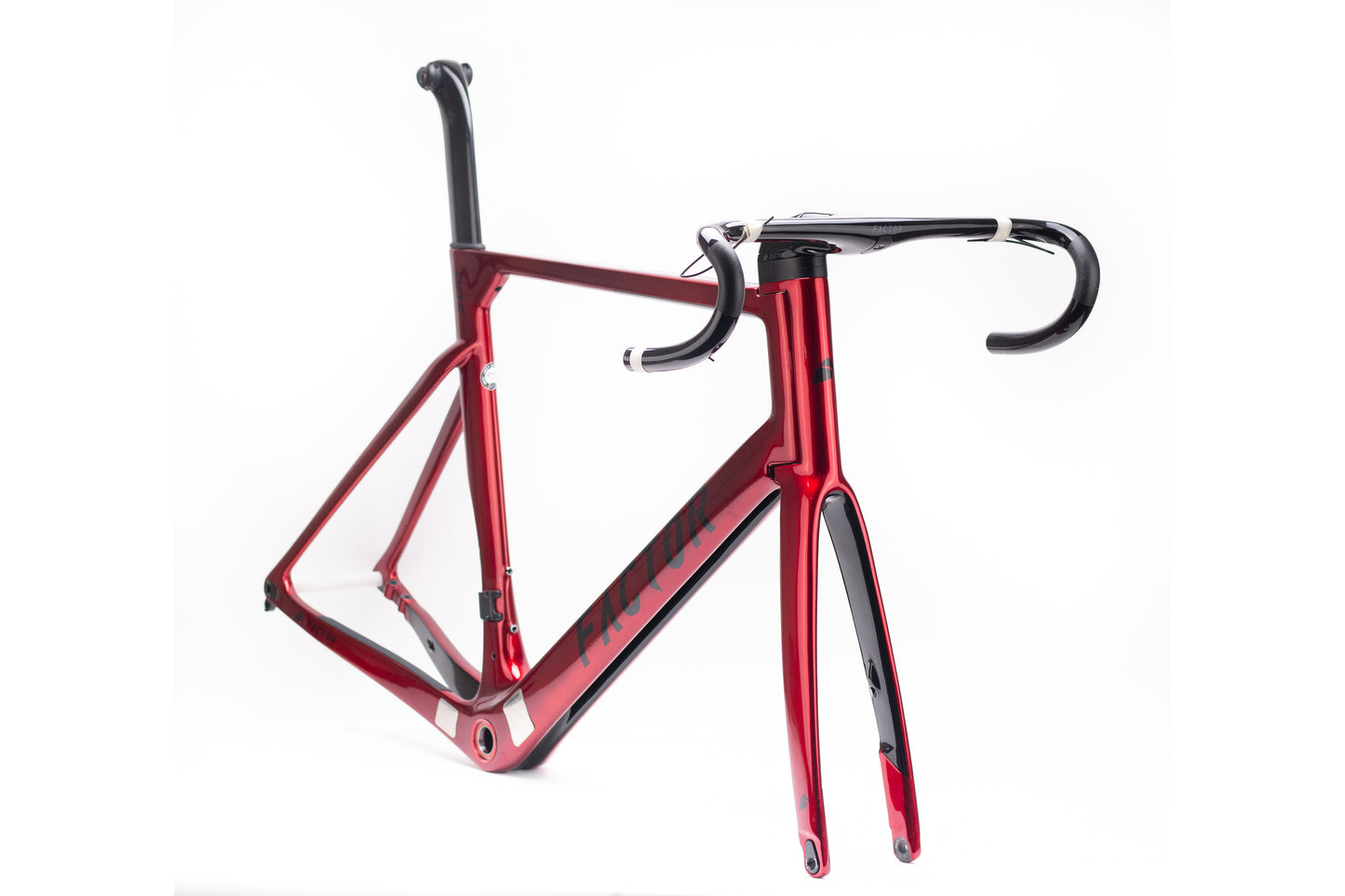 2019 Factor One V2 Disc Frameset Crimson Red 52