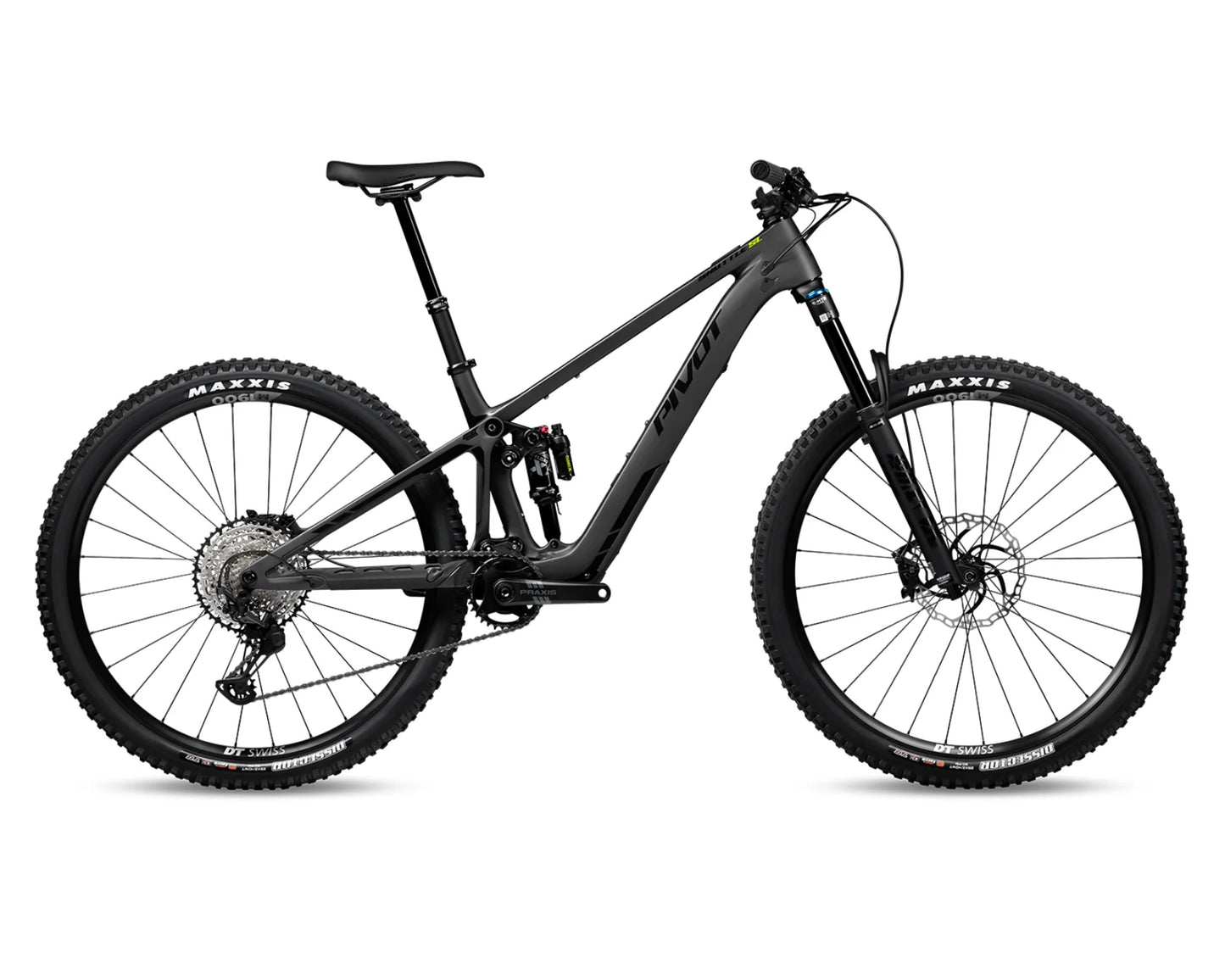 PIVOT SHUTTLE SL RIDE SLX/XT 29" ALLOY WHEELS BLK/LIME MD