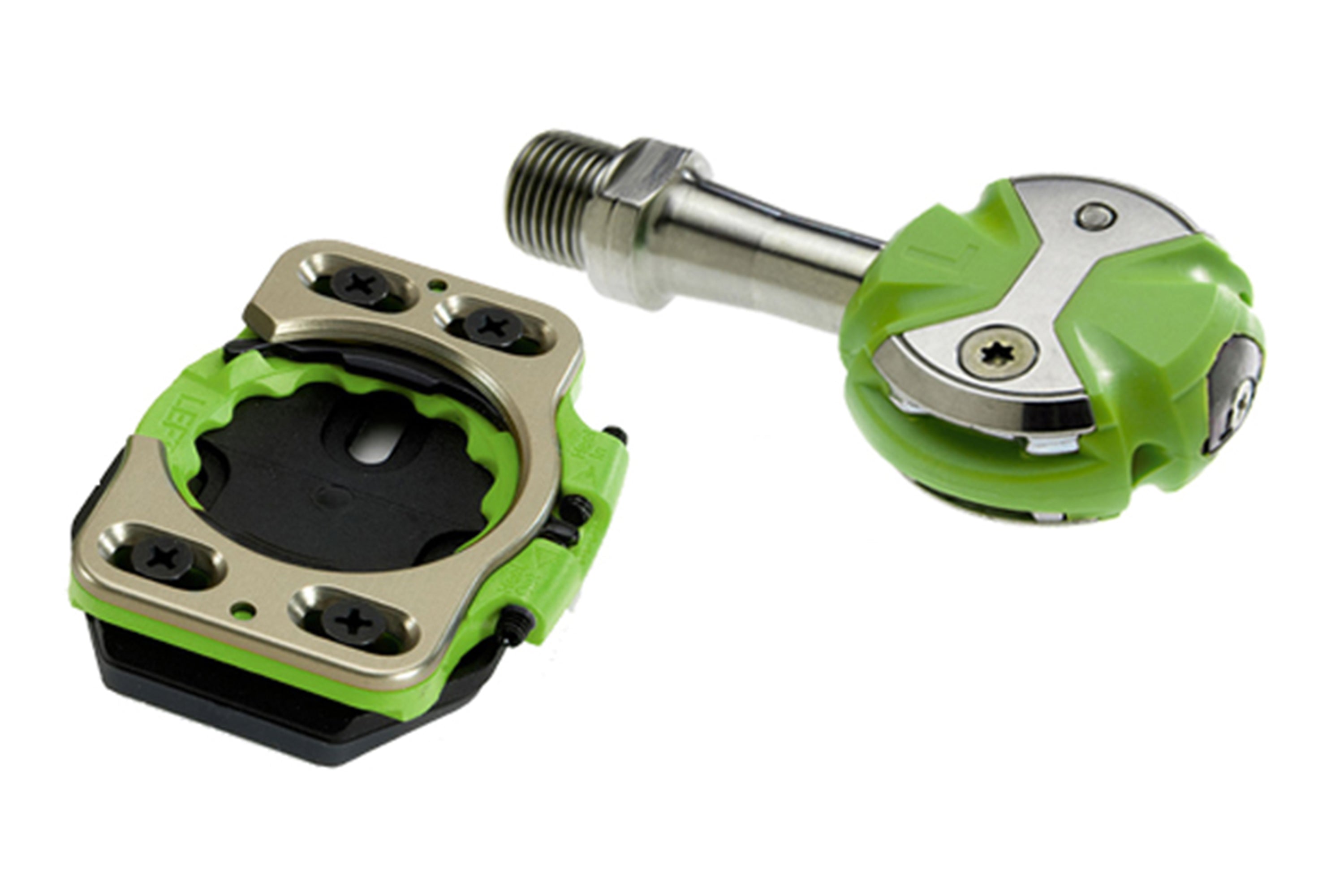 pedales speedplay Speedplay Zero Stainless Pedal Team Grn