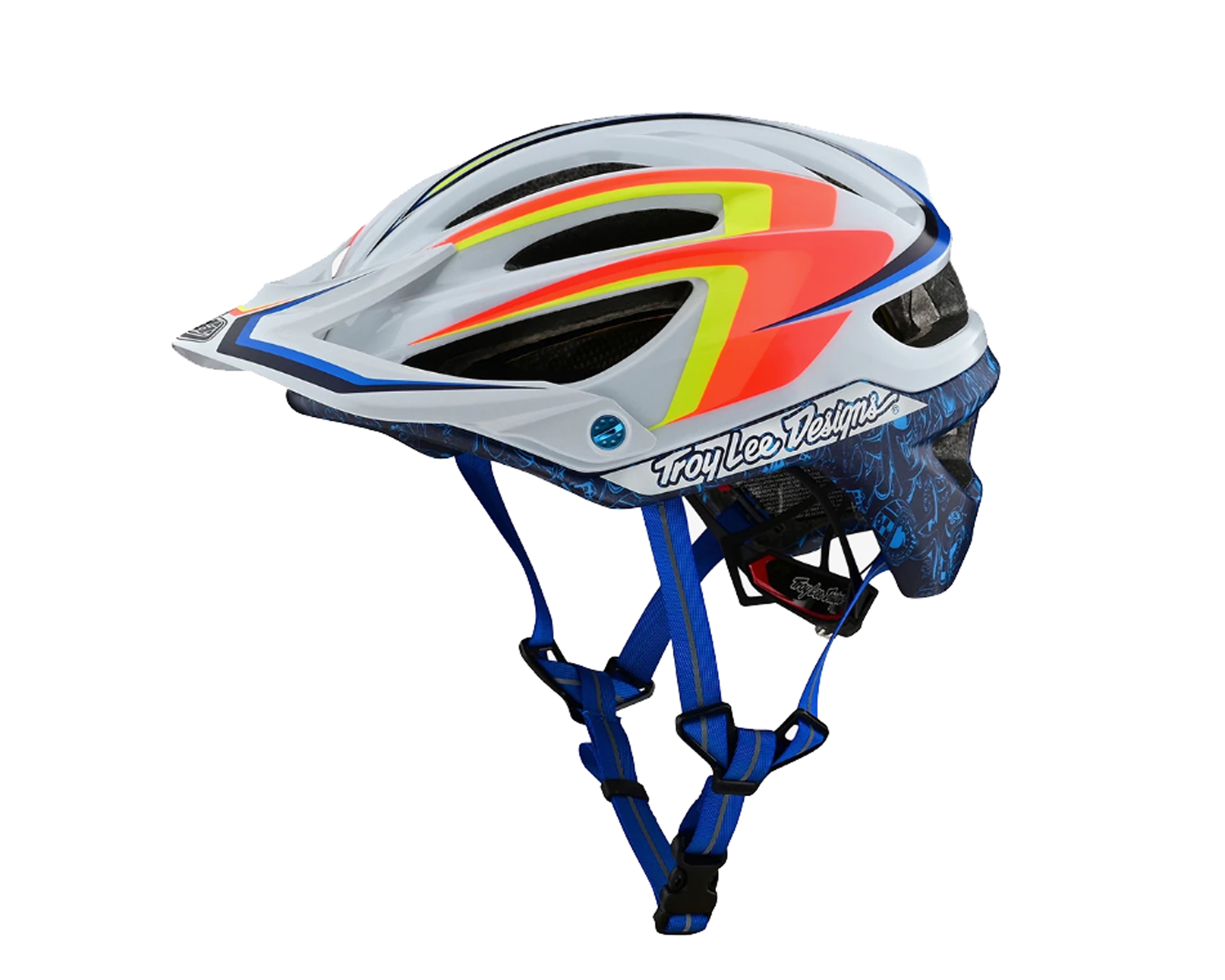 Troy Lee Designs A2 MIPS Helmet Mirage White, XL/XXL