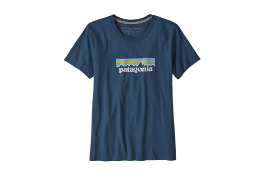 Patagonia Pastel P-6 Logo Organic Crew Tee