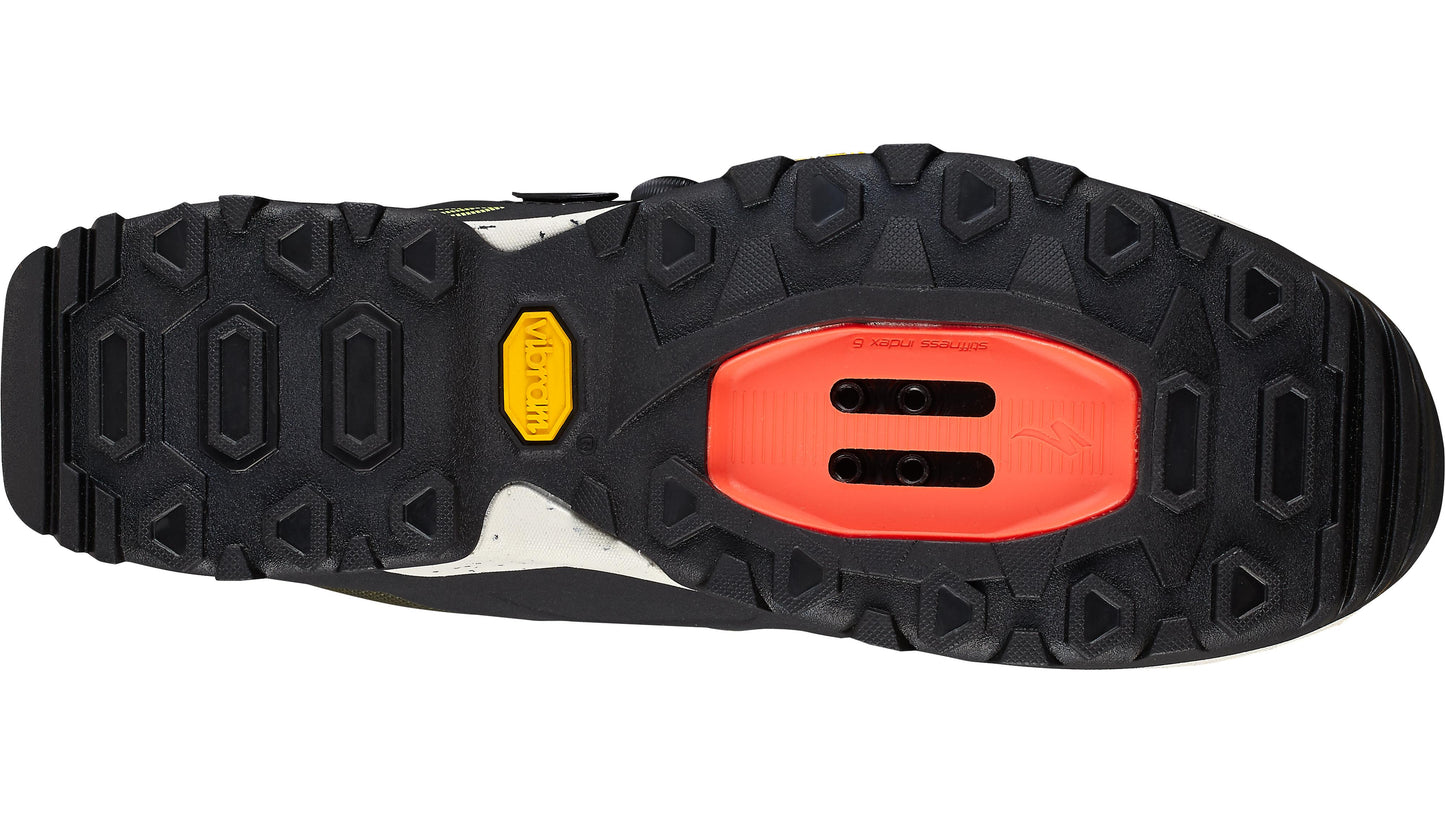 Specialized Rime 2.0 Mountain Bike Shoe - Dark Moss Green / Limestone / Cactus Bloom 48