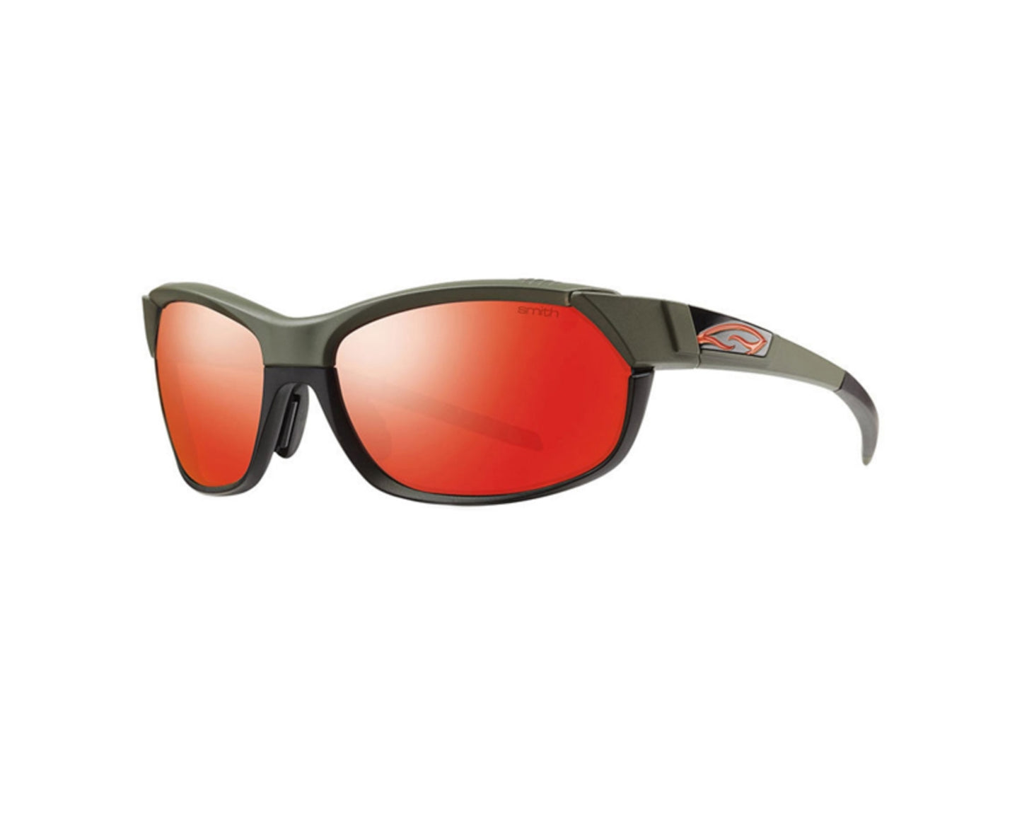 Smith Pivlock Overdrive Sunglass MatFat/RedSol-X Mirror