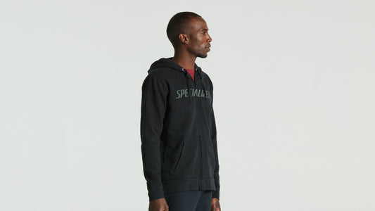 SPECIALIZED Specialized Men'S Legacy Wordmark Zip-Up Hoodie - Black