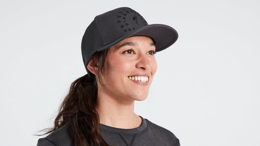 Specialized New Era Stoke Trucker Hat - Charcoal One Size