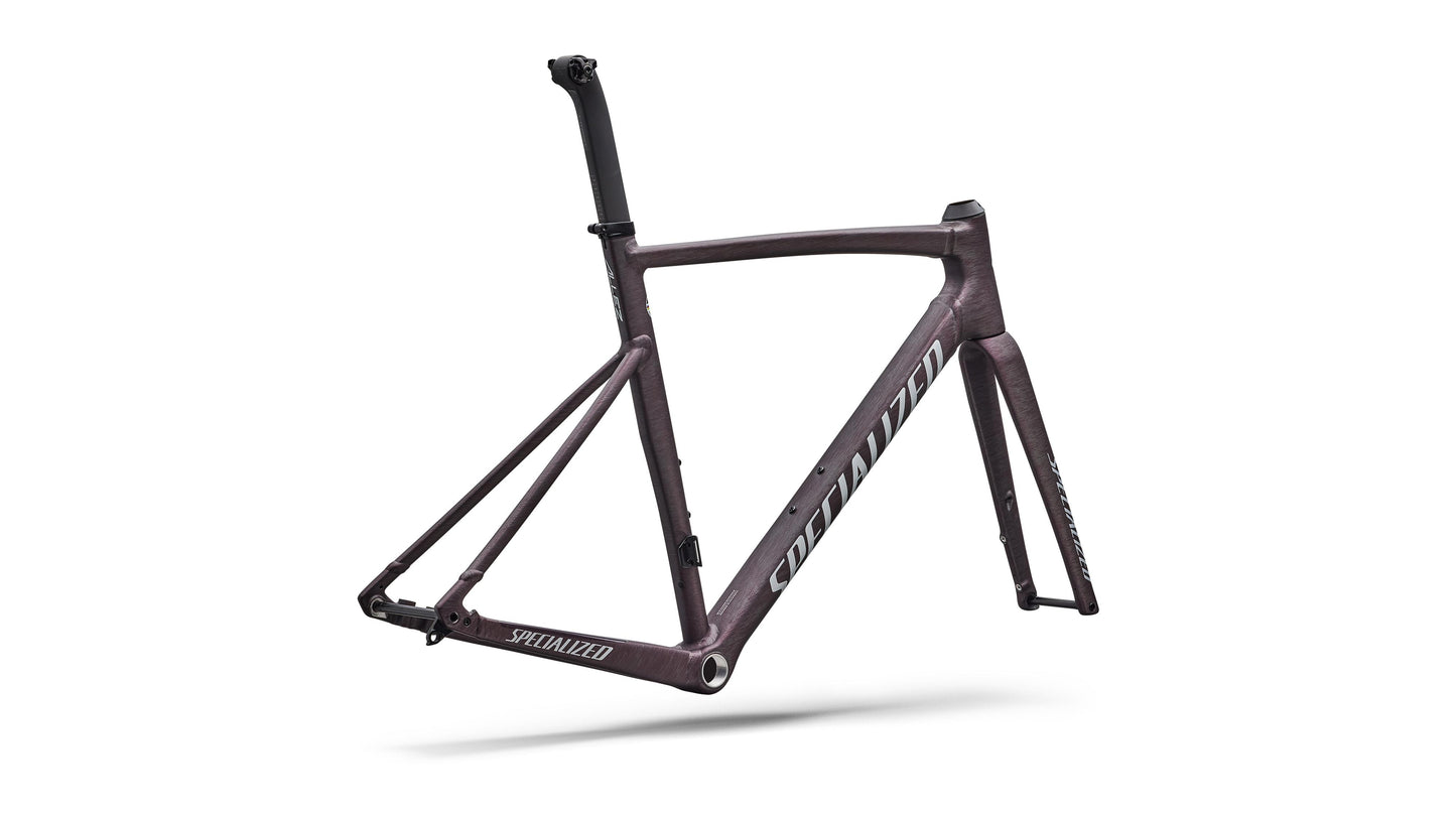 2026 Specialized Allez Sprint Frameset - D'Aluisio Smartweld Alloy - Smoke / Silver Dust Speckle