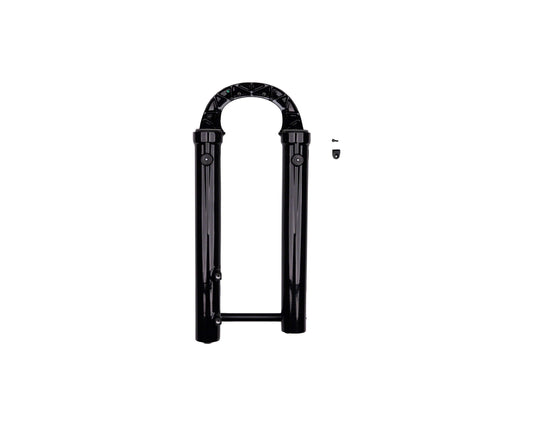 Fox Lower Leg Assembly 2021 38 29In 180 Max Qr Fox Shiny Black F S - Black