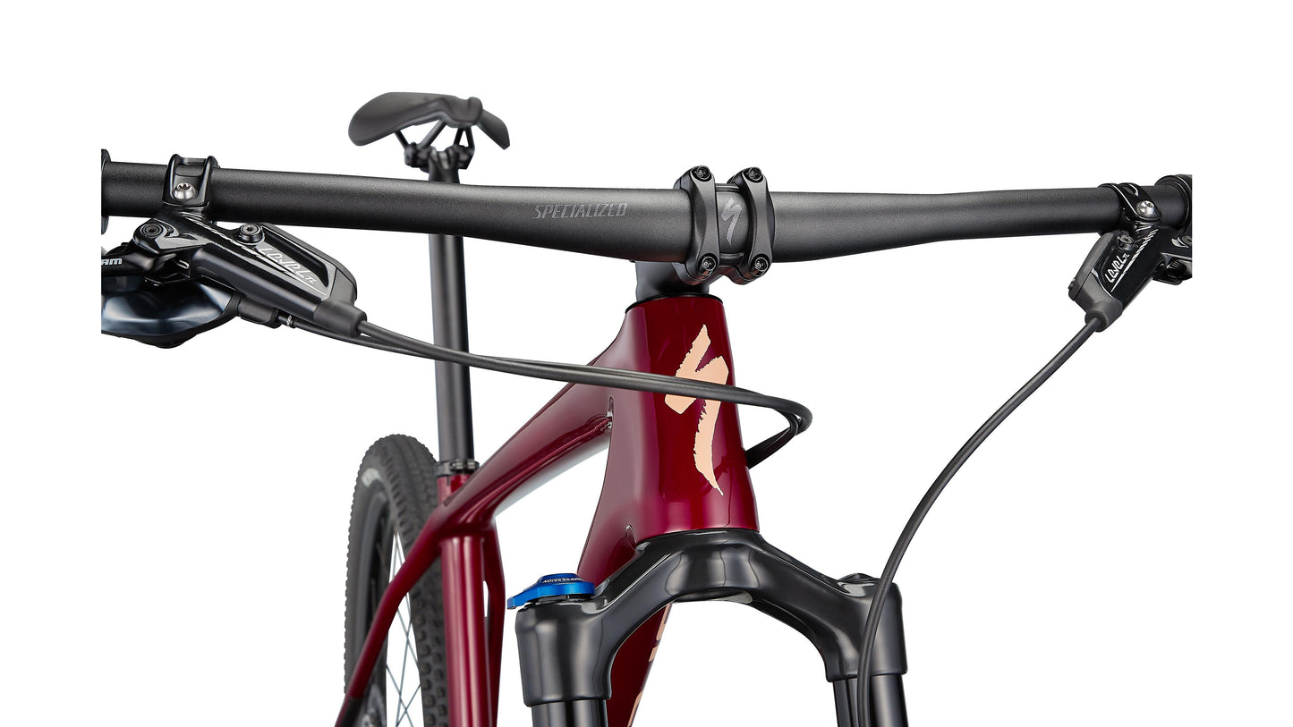 Specialized Epic Hardtail Comp - Gloss Maroon / Ice Papaya L