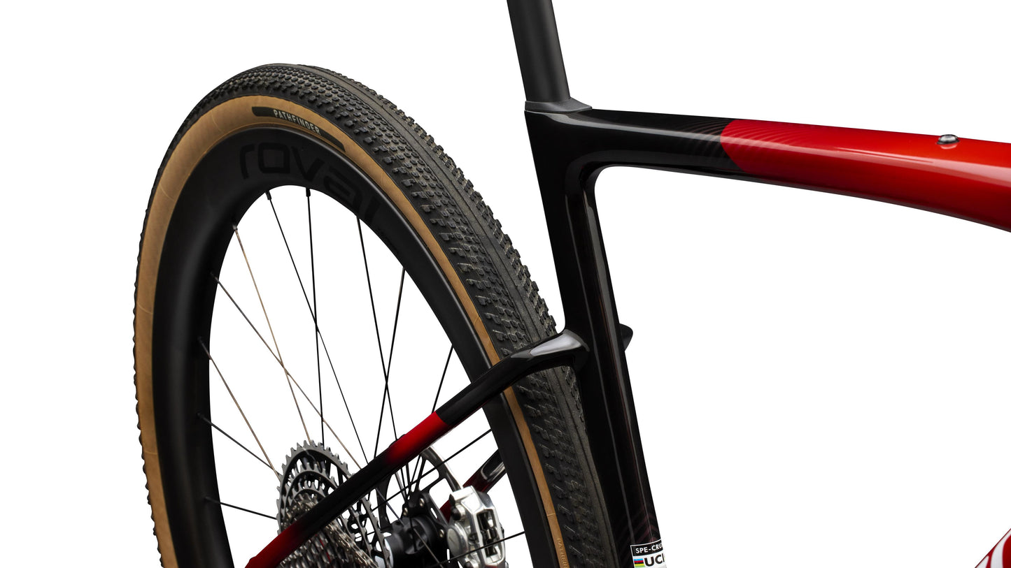 2027 Specialized Crux 5 S-Level - SRAM RED XPLR - Redwood Metallic / White