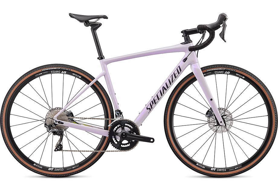gravel bike 61 2020 Specialized Diverge Comp Carbon Gloss/Satin Uv Lilac/Black/Hyp 61 – Incycle Bicycles