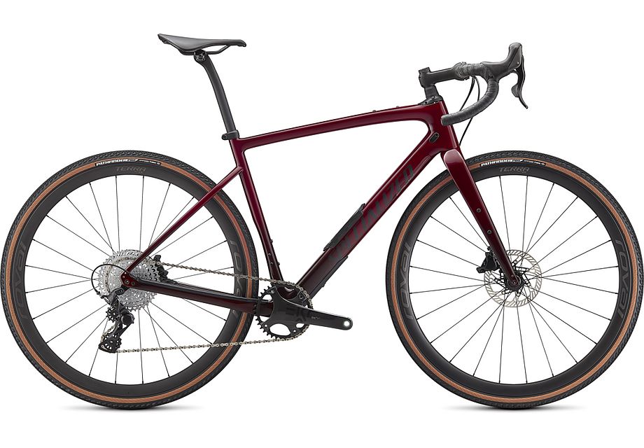 Specialized Diverge Ltd Carbon Gloss Maroon/Black Tint Fade/Satin Black/Chrome 58