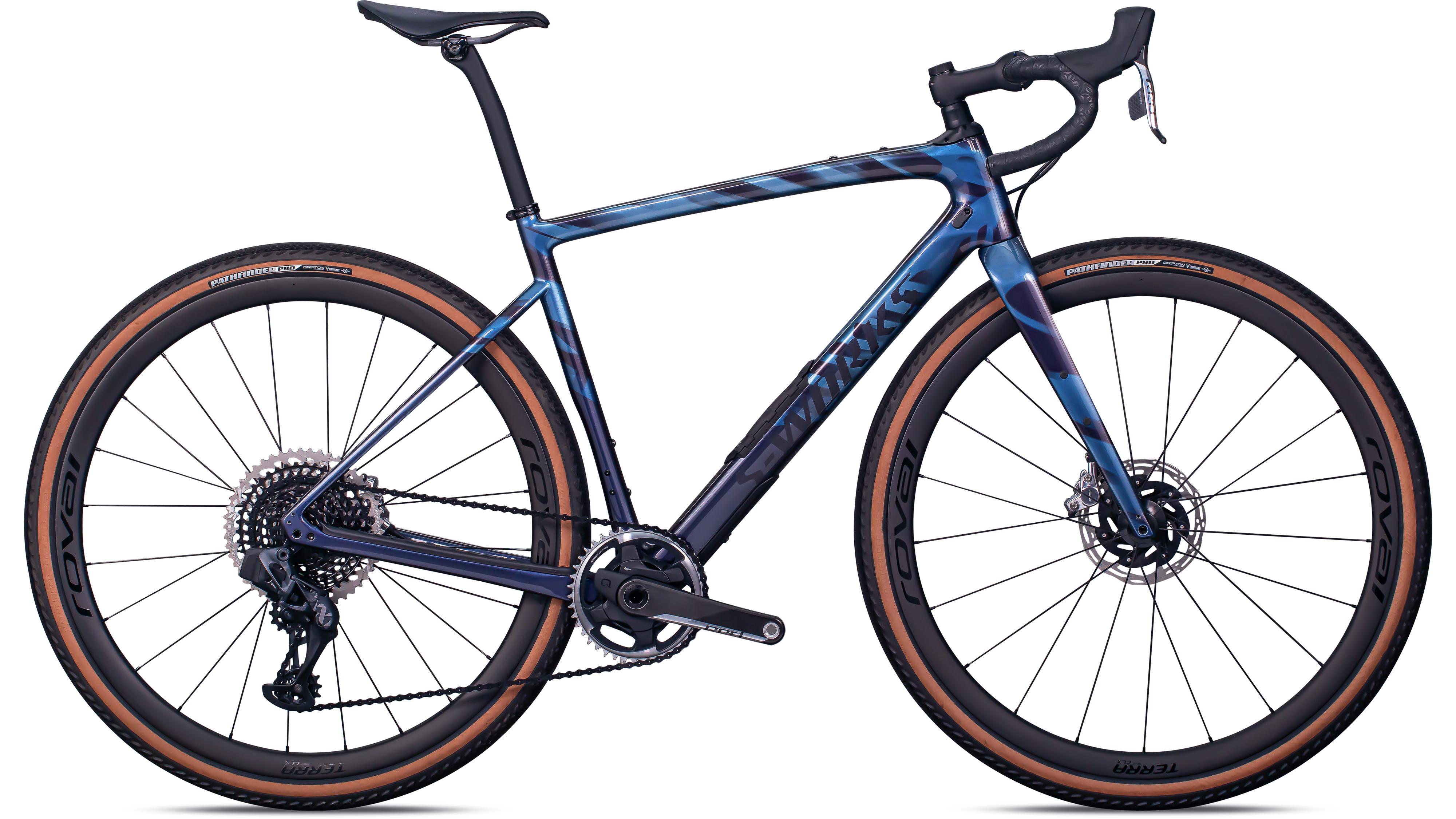 specialized s-works diverge gravel bike Specialized S-Works Diverge, Gloss Light Silver/Dream Silver/Dusty blue/wild 61