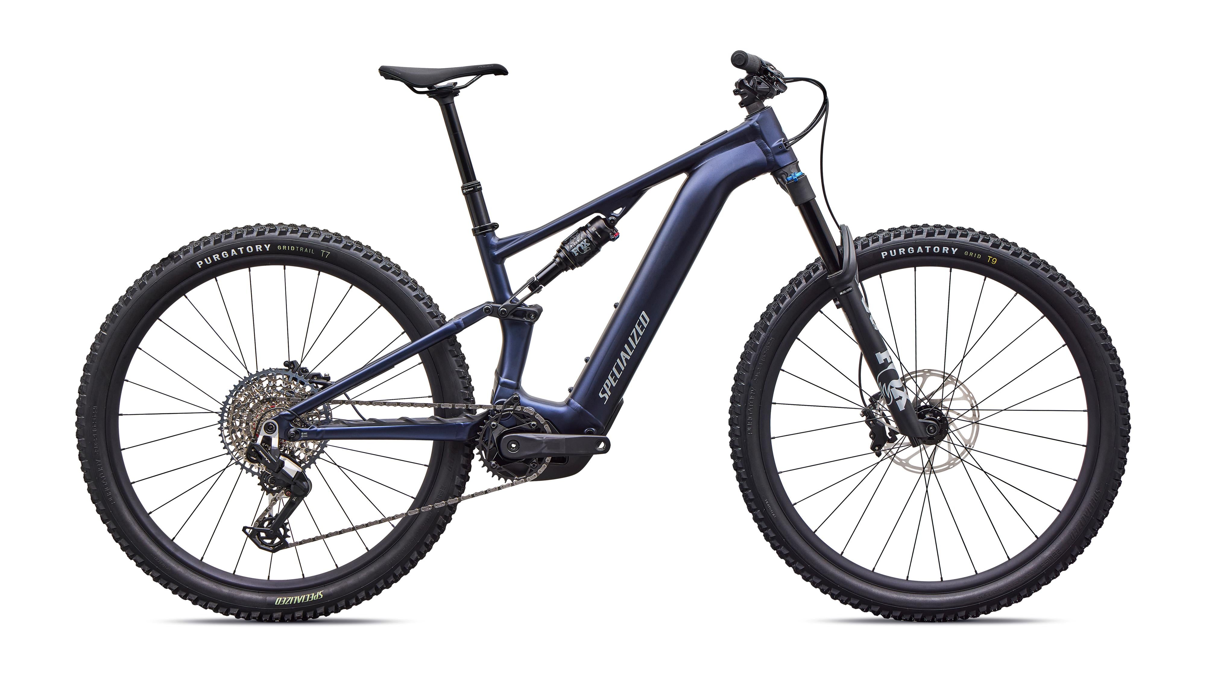 Turbo Levo R Comp Alloy Satin Metallic Deep Marine / Shadow Silver / S5