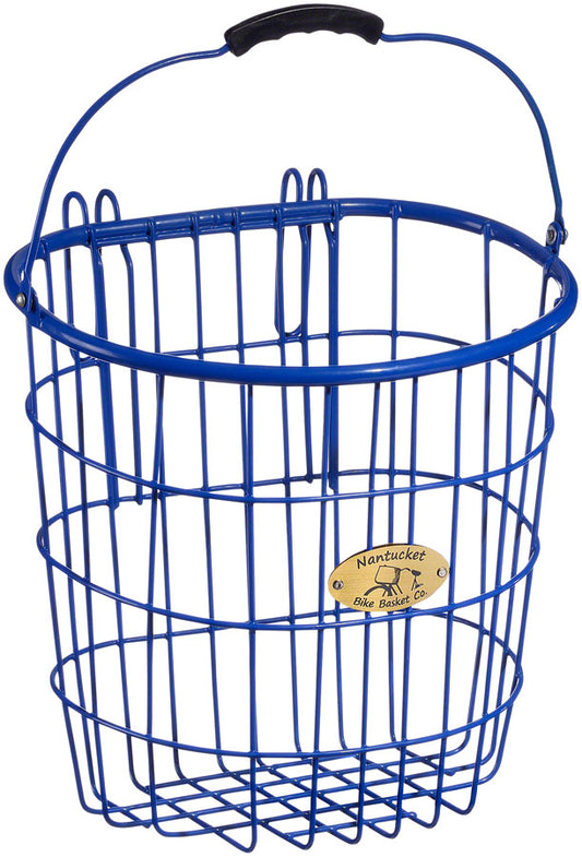 Nantucket Bike Basket Surfside Wire Pannier Basket