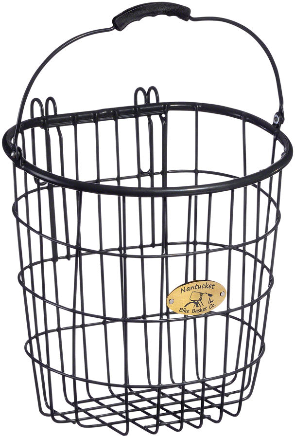 Nantucket Bike Basket Surfside Wire Pannier Basket