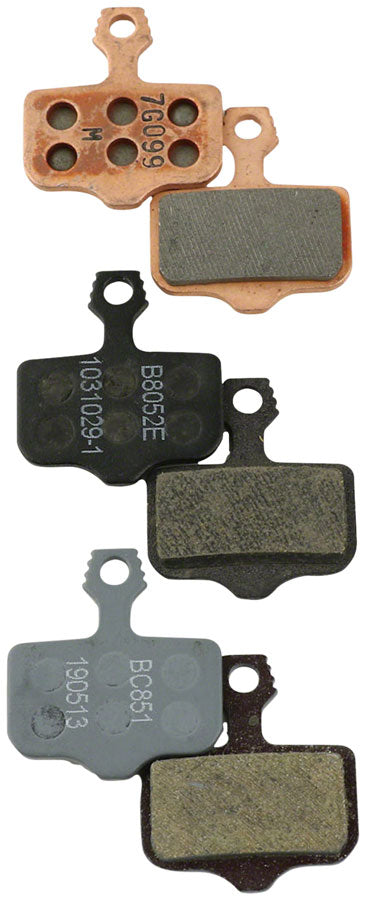 DISC BRAKE PADS - ORGANIC/STEEL (POWERFUL) - 2 PIECE ROAD/ELIXIR/DB/LEVEL B1 (2020+) - OE MTB PAD