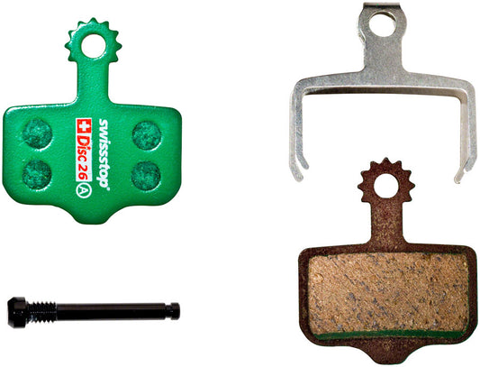 Swissstop Organic Disc Brake Pad Set - Orange