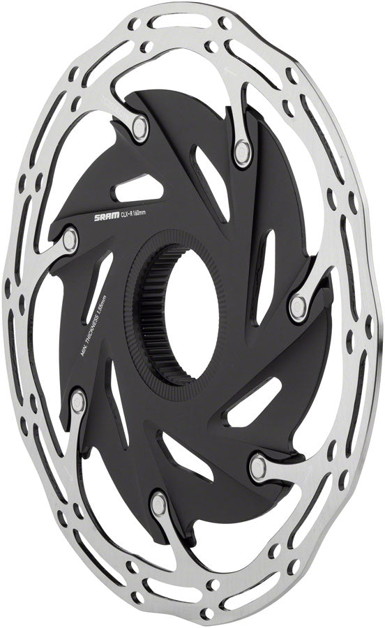 Sram Rotor Centerline X Road 2 Piece CenterLock Black Rounded