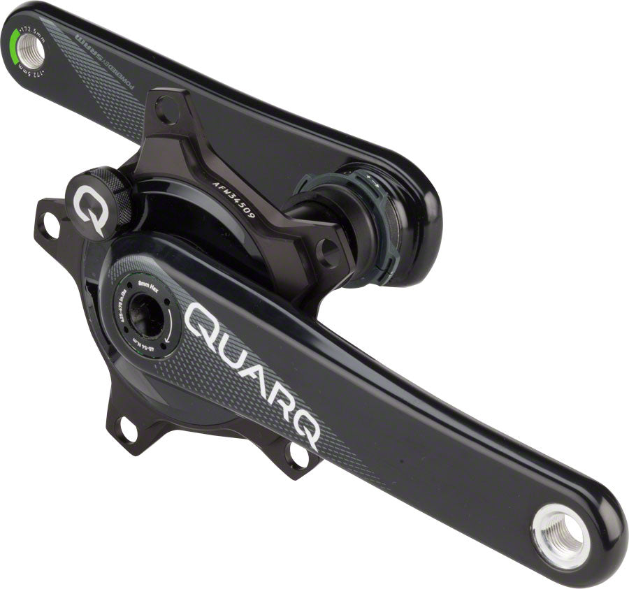 Quarq DZero Carbon Power Meter Crankset