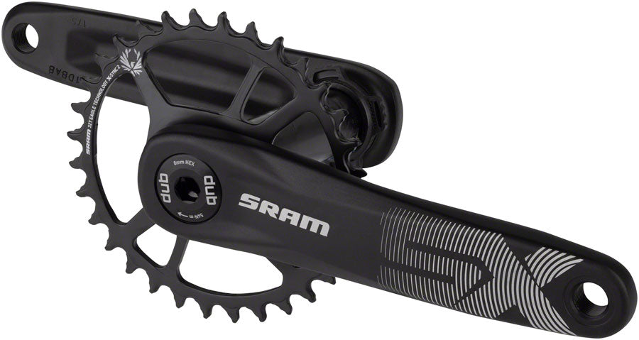 Sram Crankset Sx Eagle Boost 148 Dub 12S W Direct Mount 32T X Sync 2 Steel Chainring A1
