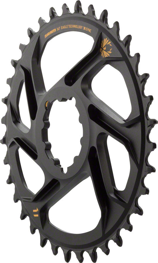 Sram Chain Ring X Sync 2 Direct Mount Offset Alum Eagle - Gold
