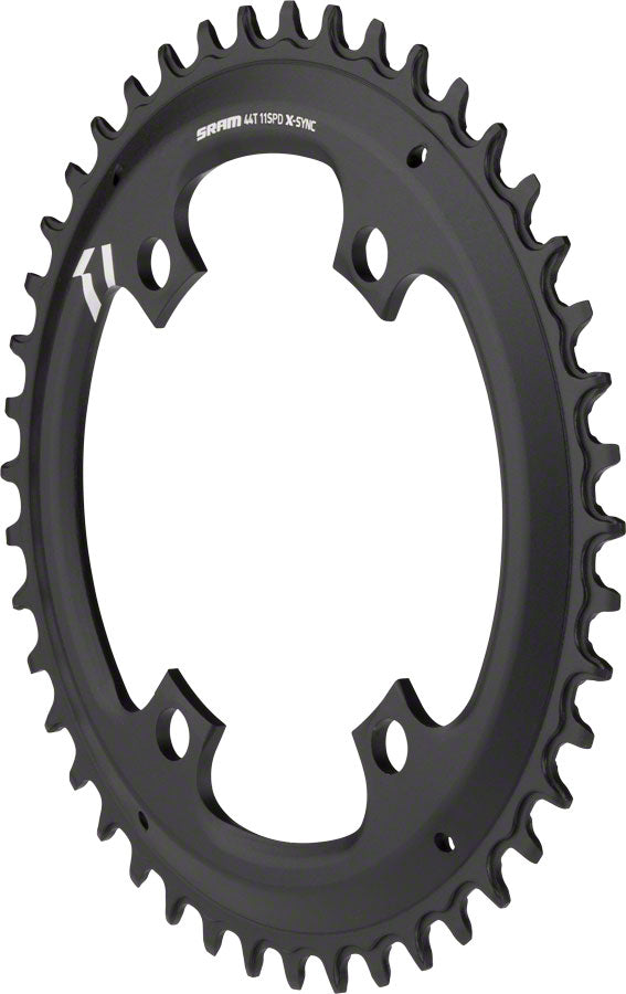 Sram Chain Ring X Sync 11 Speed Apex1 Asymmetric 110Bcd Alum Black Bb30 Or Gxp - Black