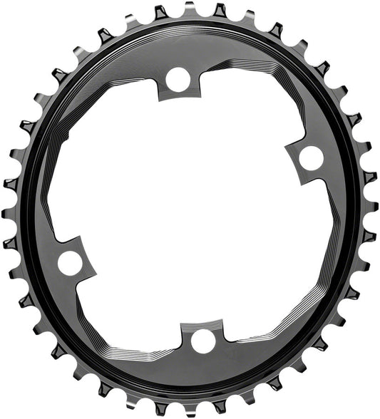 Absoluteblack Oval 110 Bcd Chainring For Sram Apex 1 - Black