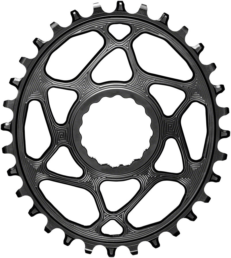 Absoluteblack Oval Direct Mount Chainring For Cinch And Hyperglide - Black
