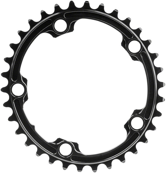 Absoluteblack Premium Oval 110 Bcd 5 Bolt Road Chainring - Black
