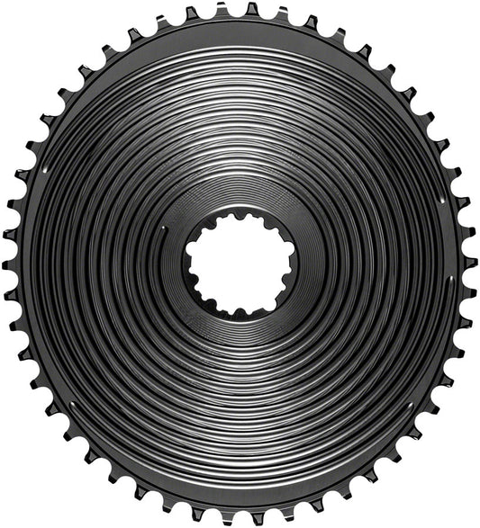 Absoluteblack Aero Oval Direct Mount Chainring For Sram 3 Bolt - Black