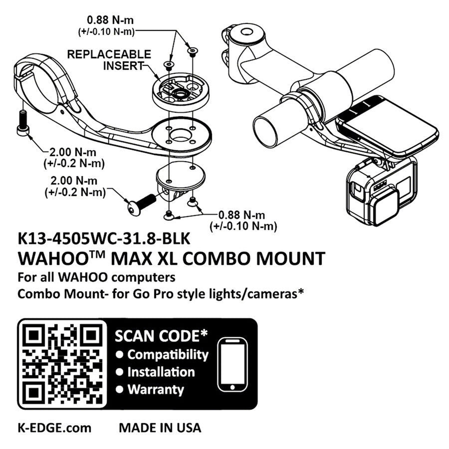 K-Edge Wahoo Max / Max XL Combo