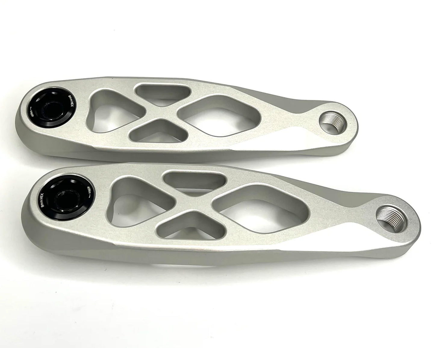 5DEV R-SPEC ECRANKS, ISIS SPLINE DRIVE, 160MM - SILVER