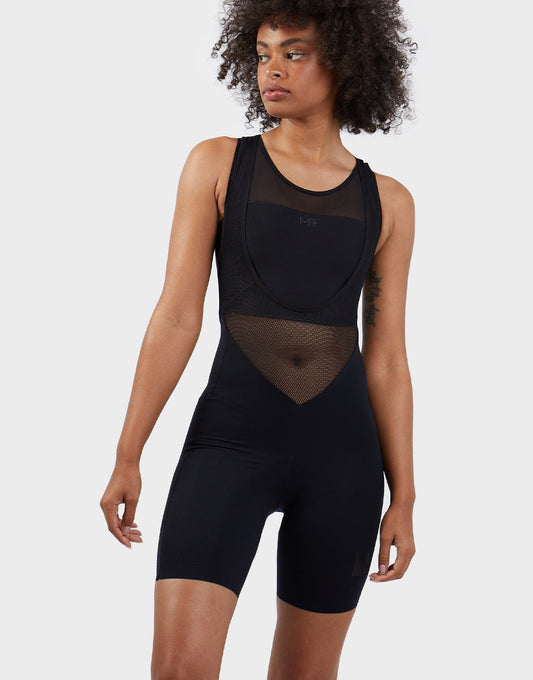 MACHINES FOR FREEDOM Machines For Freedom Everyday Bib Short 8.5" Womens