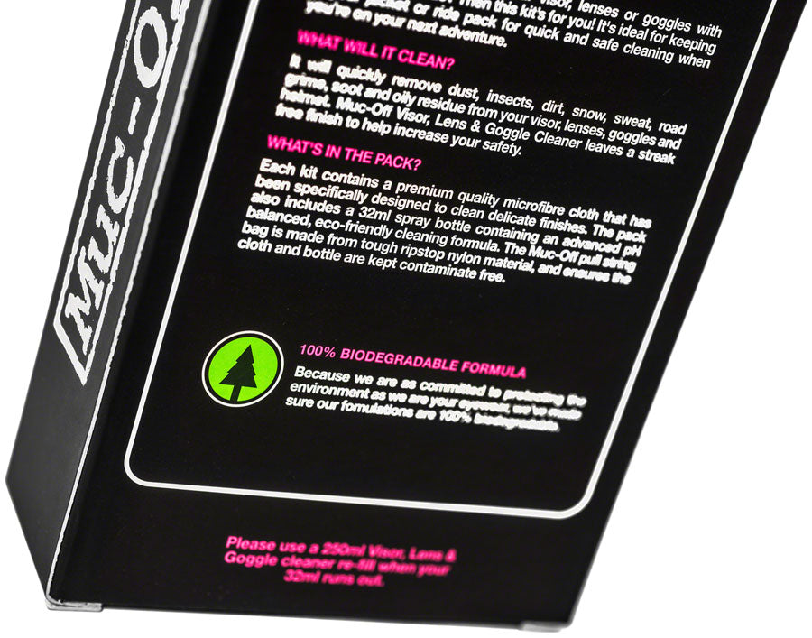 Muc-Off Visor, Lens, & Goggle Cleaning Kit