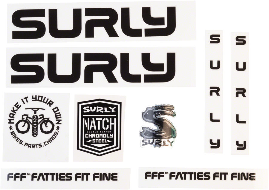 Surly Born To Lose Decal Set