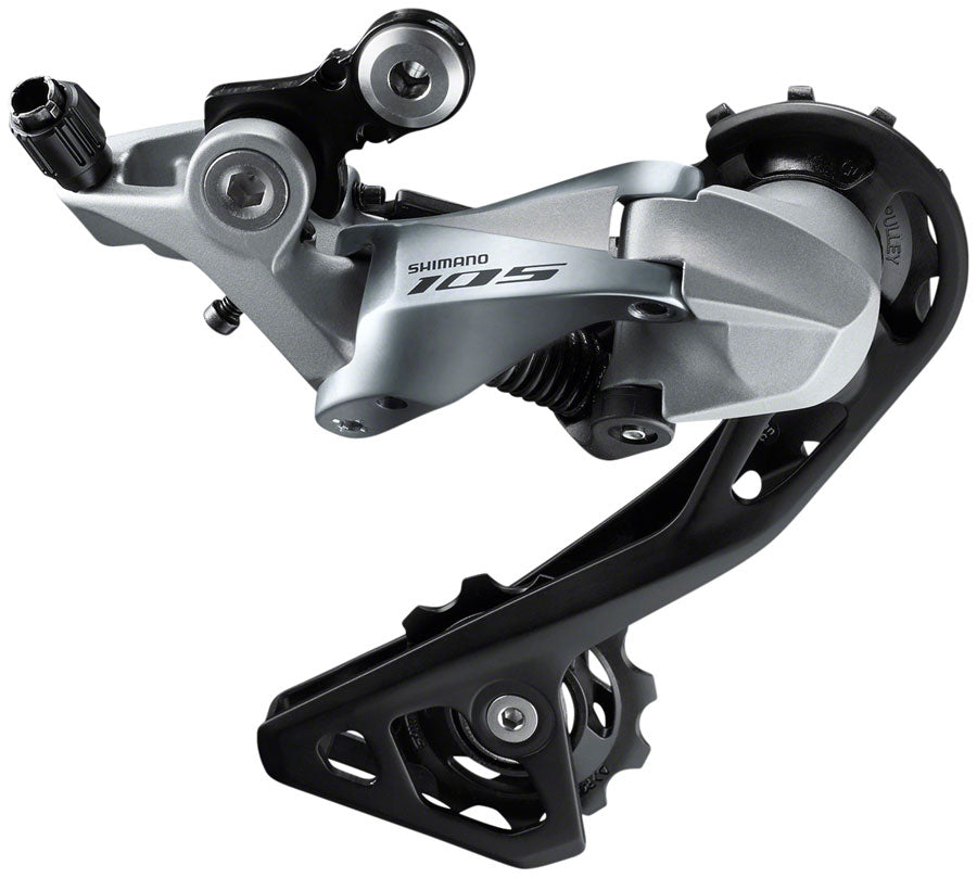 Shimano 105 Rd R7000 Gs Rear Derailleur 11 Spd Medium Cage Sil - Silver