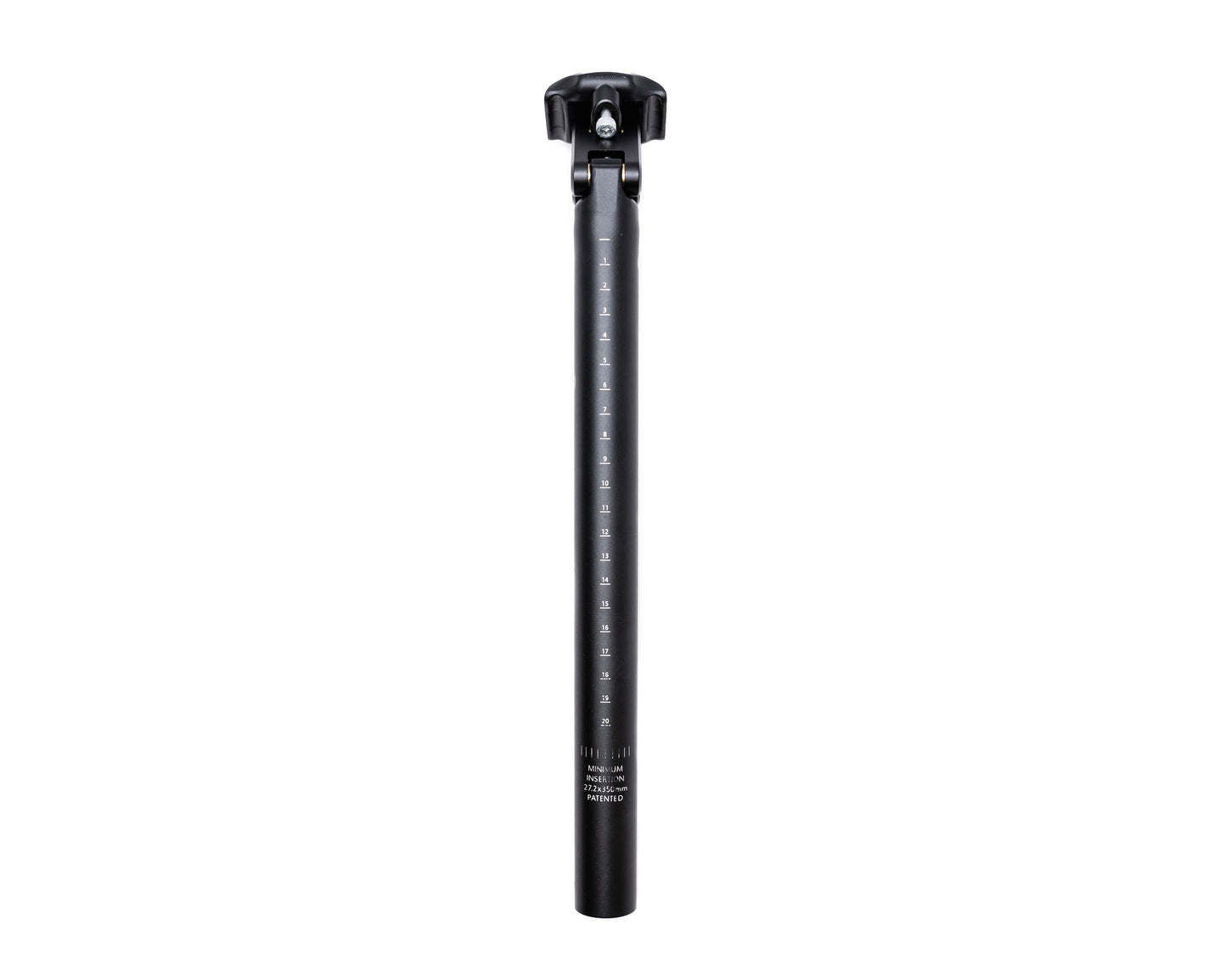 Open Box Redshift Dual Position Seatpost Aluminum 27 Black - Black / Red