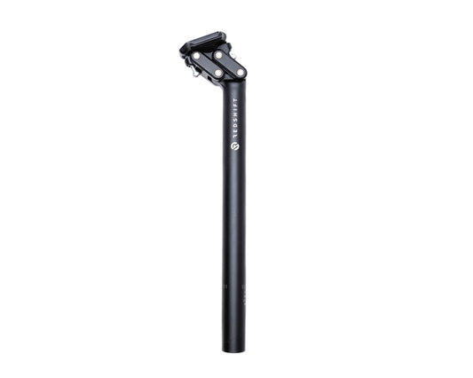 Open Box Redshift Dual Position Seatpost Aluminum 27 Black - Black / Red
