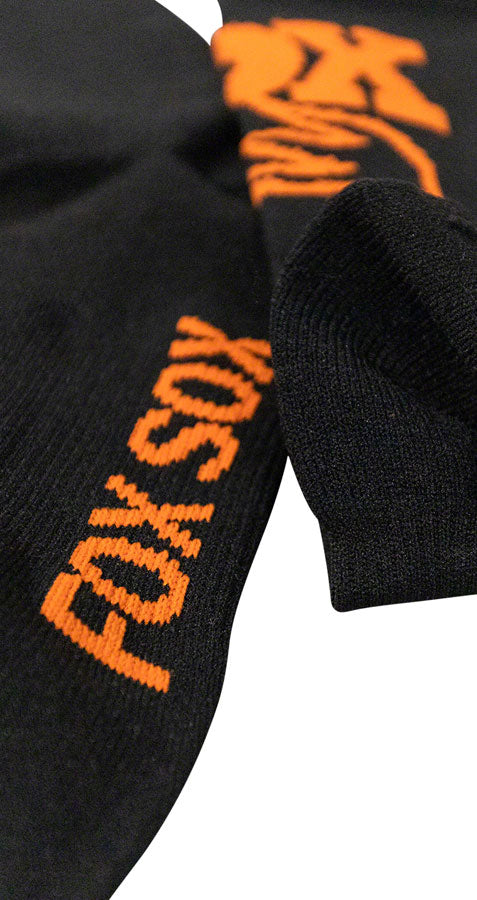 FOX Orange Logo Sock