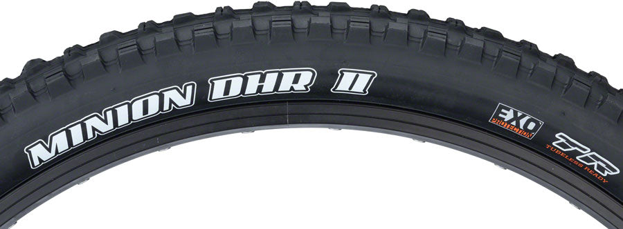 MAXXIS MINION DHR II TIRE - 29 X 2.4 TUBELESS FOLDING BLACK DUAL EXO WIDE TRAIL