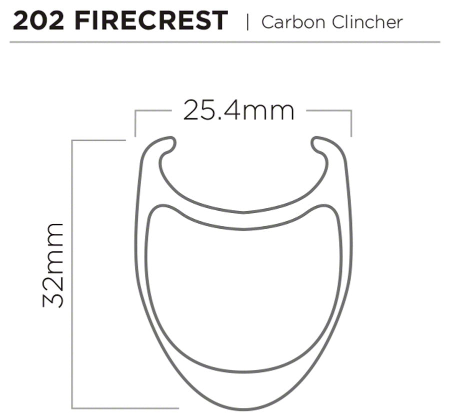 Zipp Speed Weaponry 202 Firecrest Rear Wheel