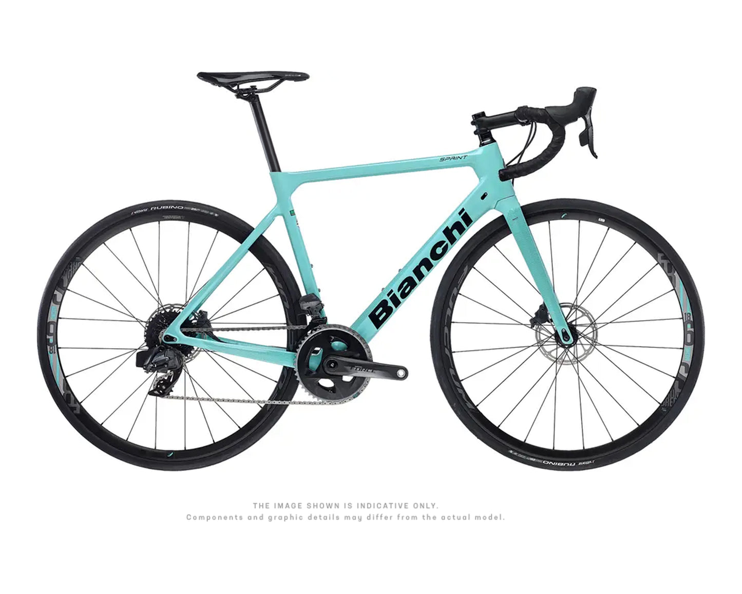 2021 Bianchi Sprint Disc Force eTap CK16/BlkFull Gls