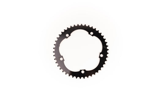 All City 46T 144 1 8 612 Track Rings Blk 2 - Black