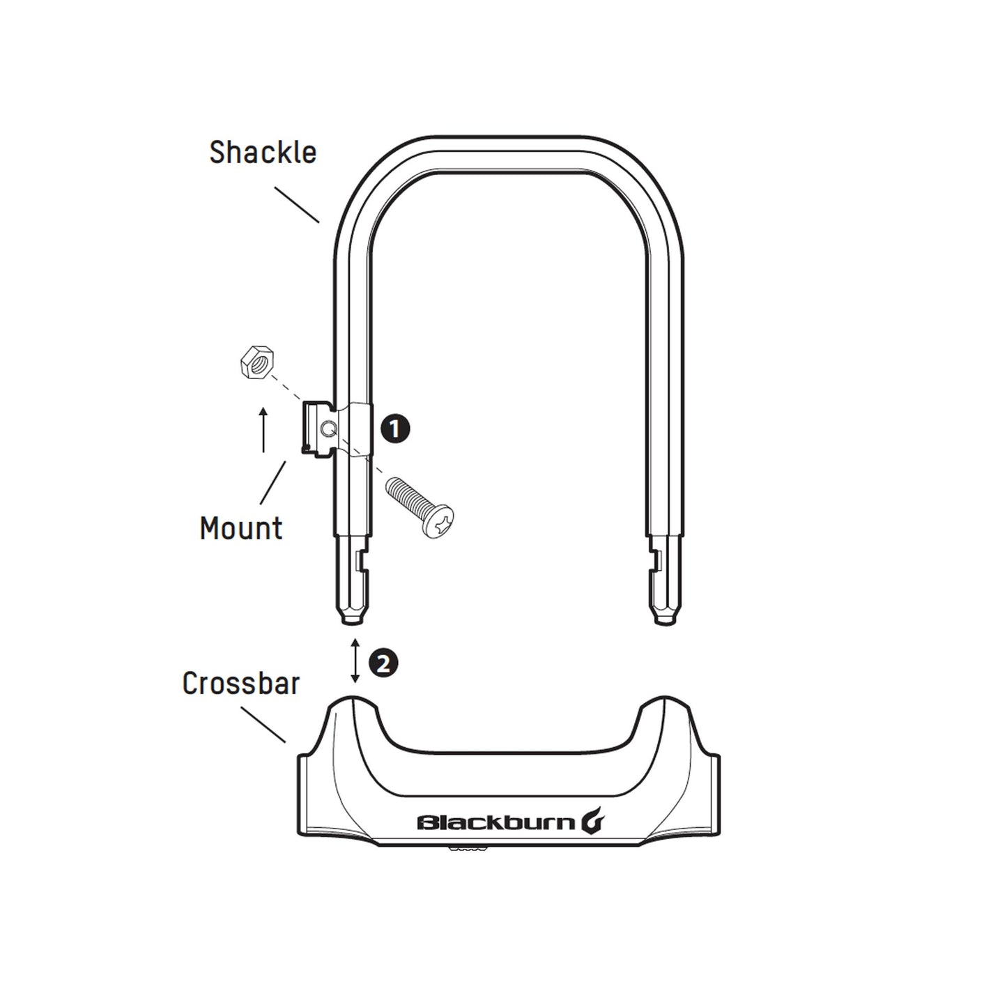 Blackburn Local U-Lock - Long