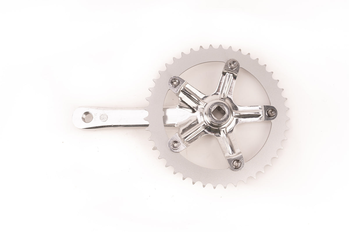 Uc Flite 100 Track Crankset Sil 1 - Silver