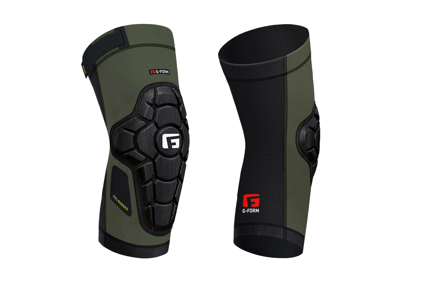 G-Form Pro-Rugged Knee Guard Army Grn XS