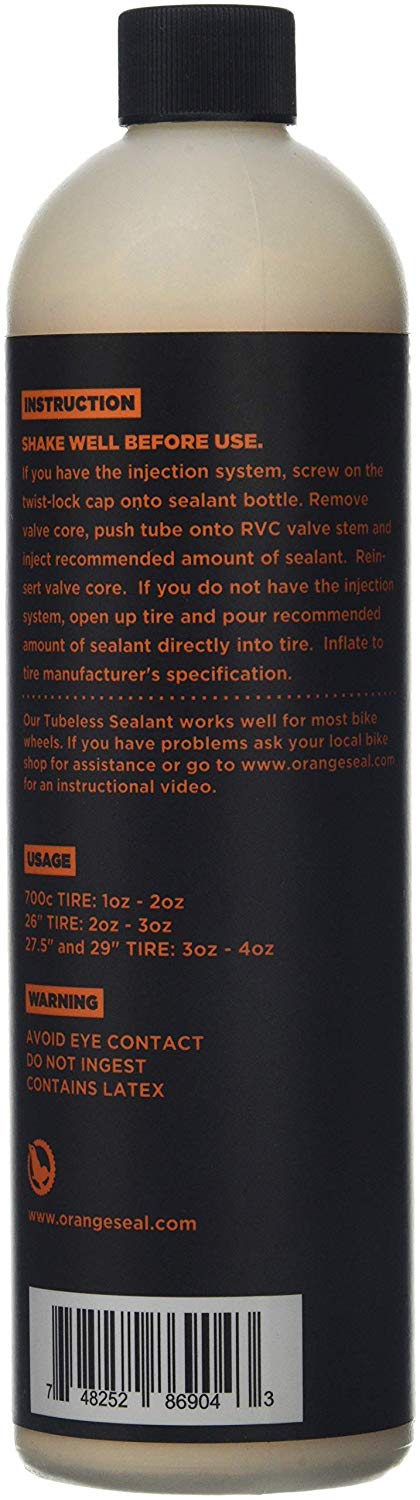Orange Seal Tubeless Tire Sealant
