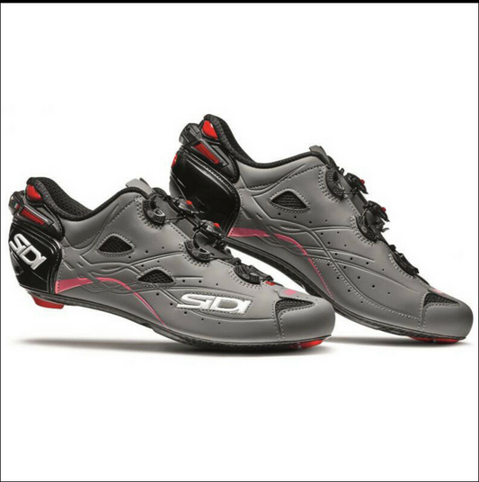 Sidi Shot Giro D' Italia Shoe Blk/Gry/Pnk 46