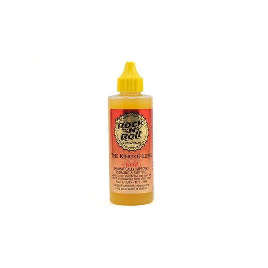 ROCK N ROLL GOLD PTFE CHAIN LUBE, 4OZ
